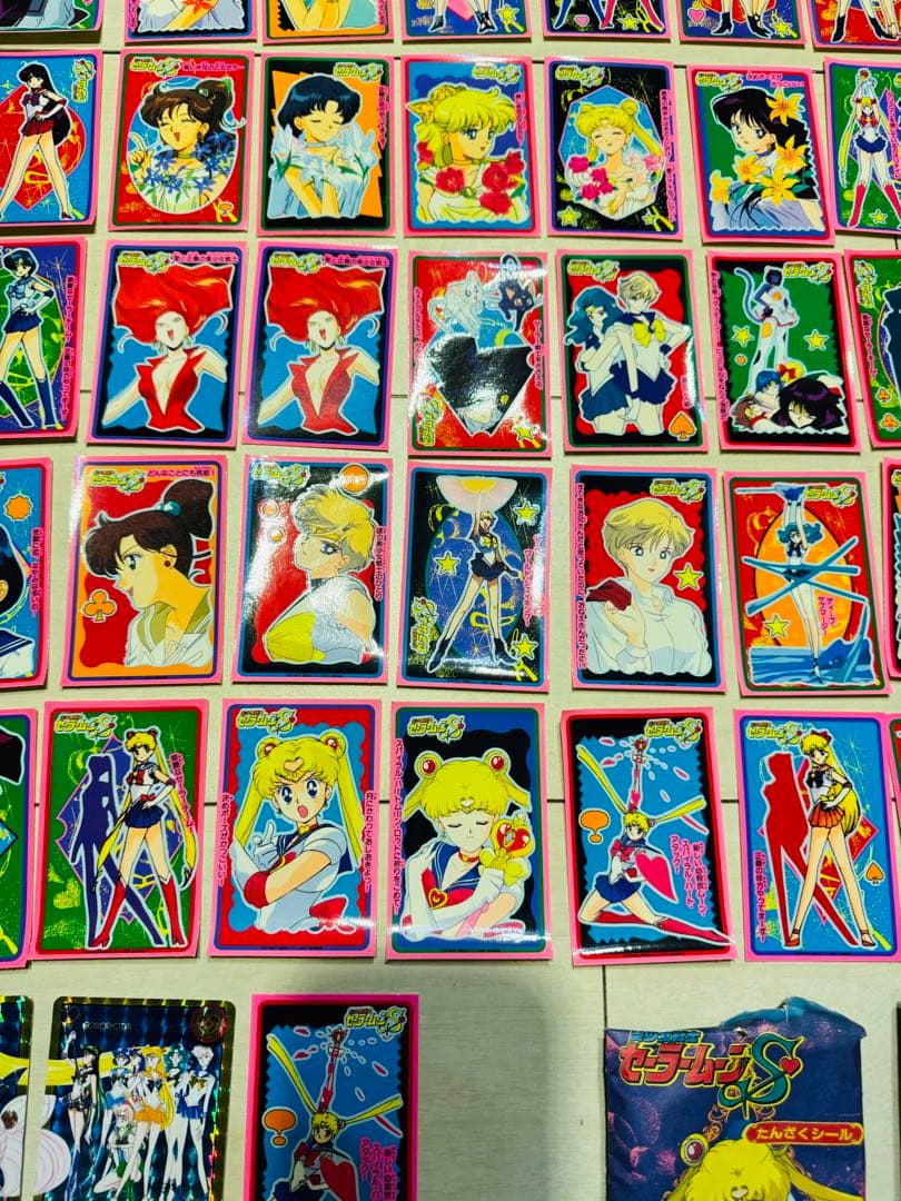 セーラームーン　たんざくシールまとめ売り