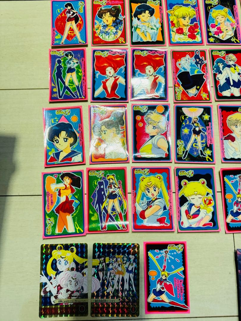 セーラームーン　たんざくシールまとめ売り