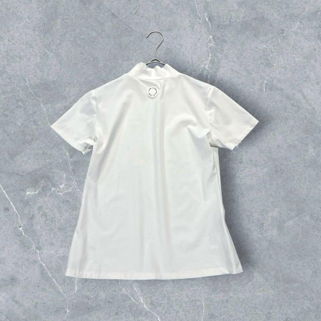 ルシアンペラフィネ ゴルフ　セットアップ　半袖モックネック　スカート　S