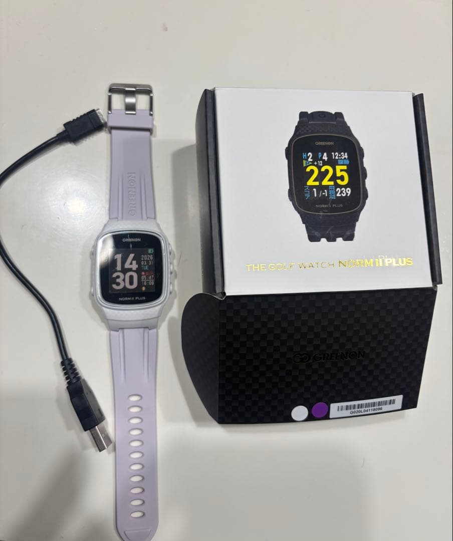 ゴルフウォッチ NORM II PLUS ラベンダー