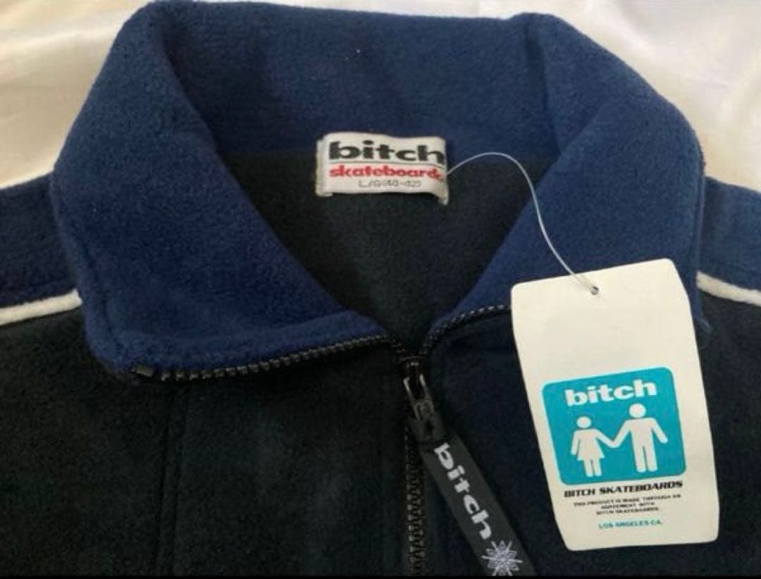 超レア❗️ 90s bitch skateboards フリースジャケット