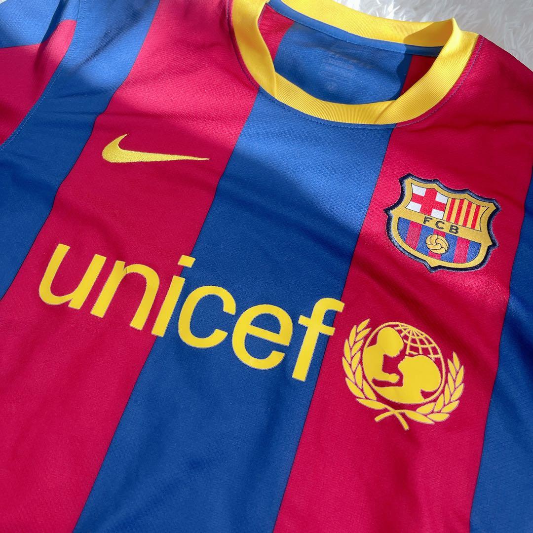 サッカー バルセロナ 2010-2011 レプリカユニホーム ホーム M