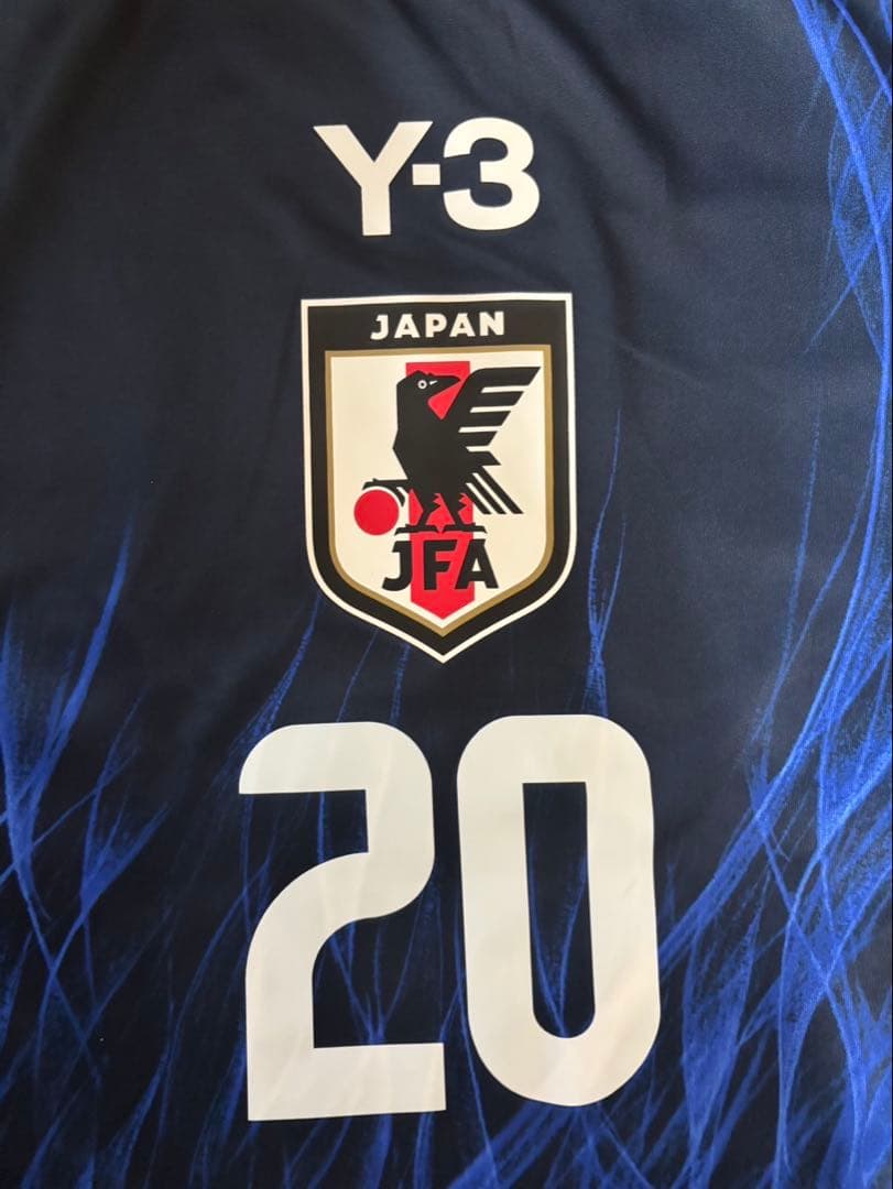 【新品】　美品　久保建英　日本代表ユニフォーム　20番　Y-3　Mサイズ