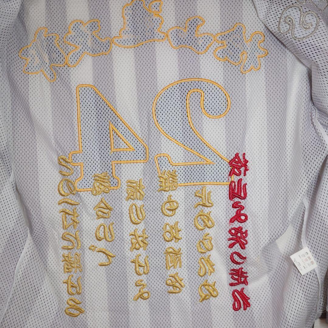 阪神タイガース ユニフォーム 桧山進次郎 刺繍