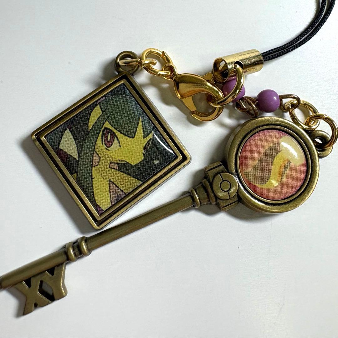 ポケモン メガクチート ストラップ キーホルダー チャーム メタル XY