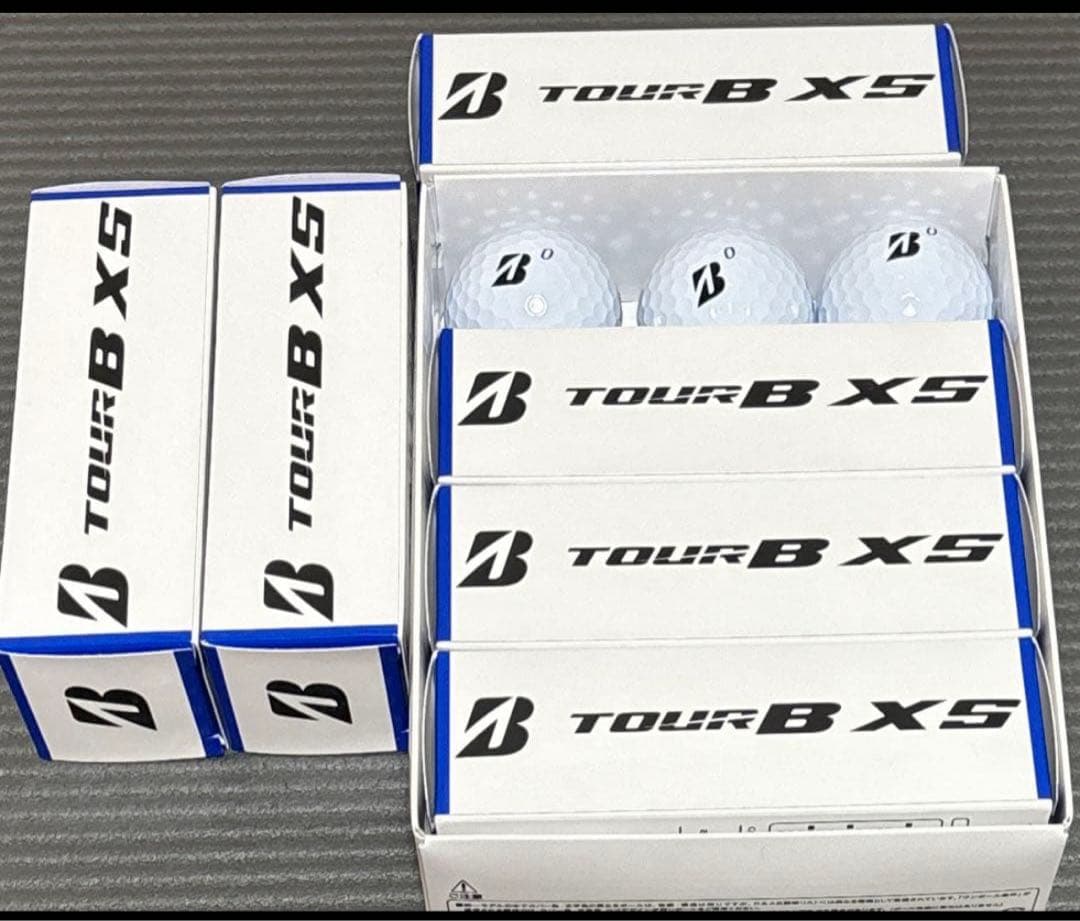 ブリヂストン TOUR B XS ゴルフボール 6スリーブ（18個）