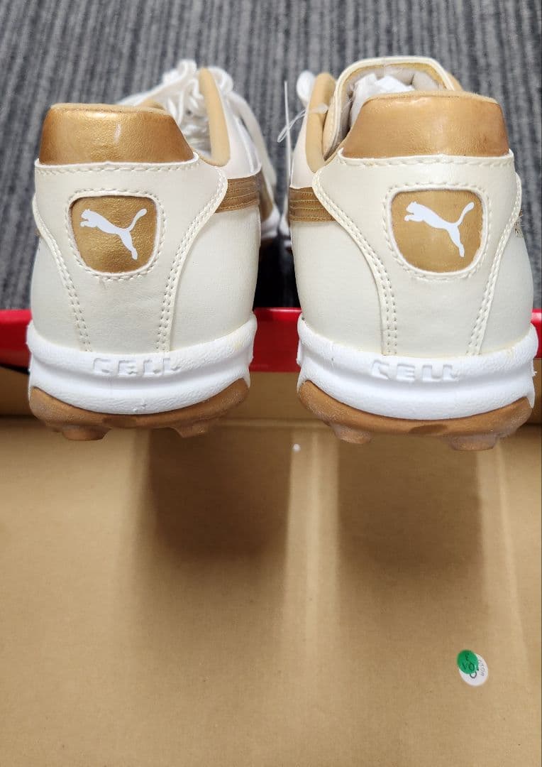 PUMA パラメヒコライト TT ホワイト×ゴールド　新品未使用