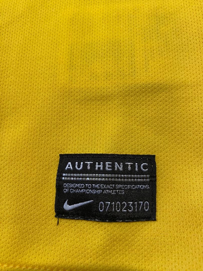 Nike ブラジル代表 サッカーシャツ ナイキ 衿付きユニフォーム 刺繍