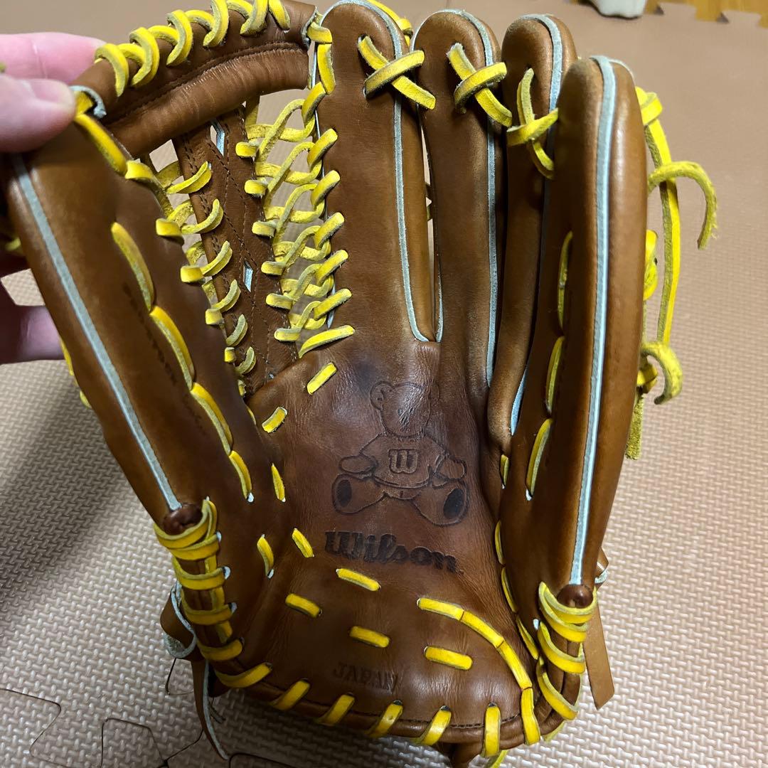 R*4様 [美品]Wilson(ウィルソン) 硬式グローブ　外野手用　ベア