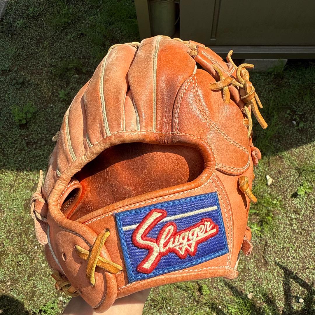 Slugger KSN-25PS 軟式グローブ オレンジ
