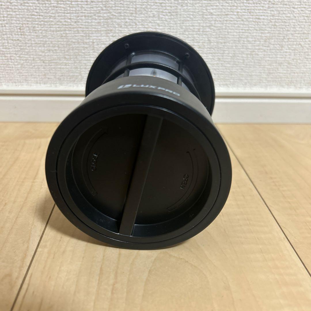 Luxpro ルックスプロ　ランタン　美品　黒　ブラック　キャンプアウトドア