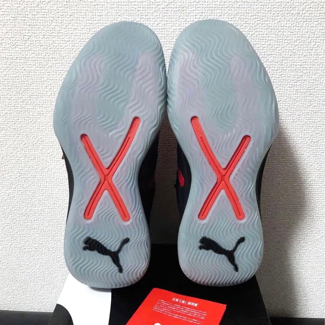 【新品】PUMA ライズニトロ 人気ブラック 定価 16,500円 29㎝