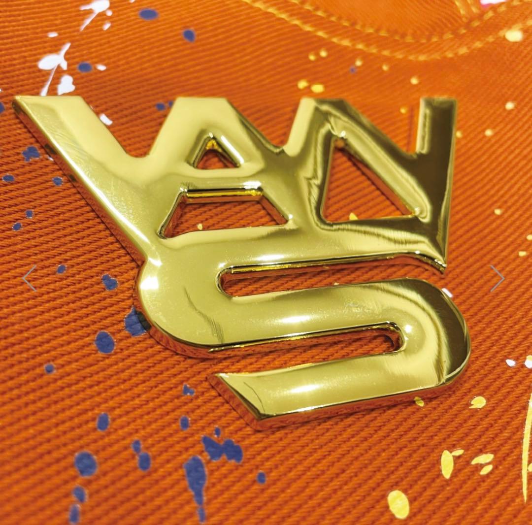【開封済／未使用品】VAUNDY VAWS Logo pochette オレンジ
