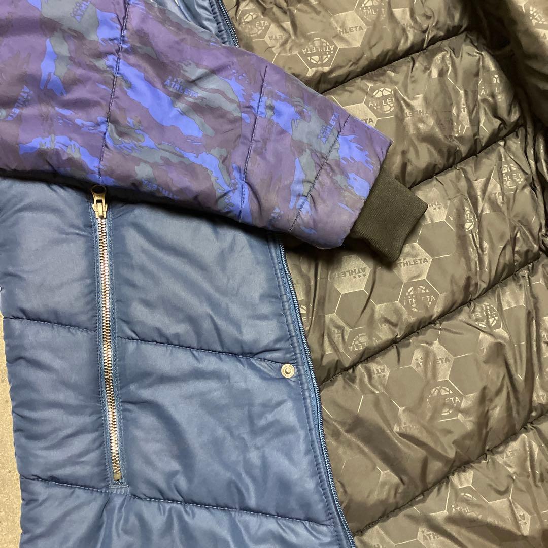 ATHLETA アスレタ ベンチコート 140cm ジュニア 美品 防寒