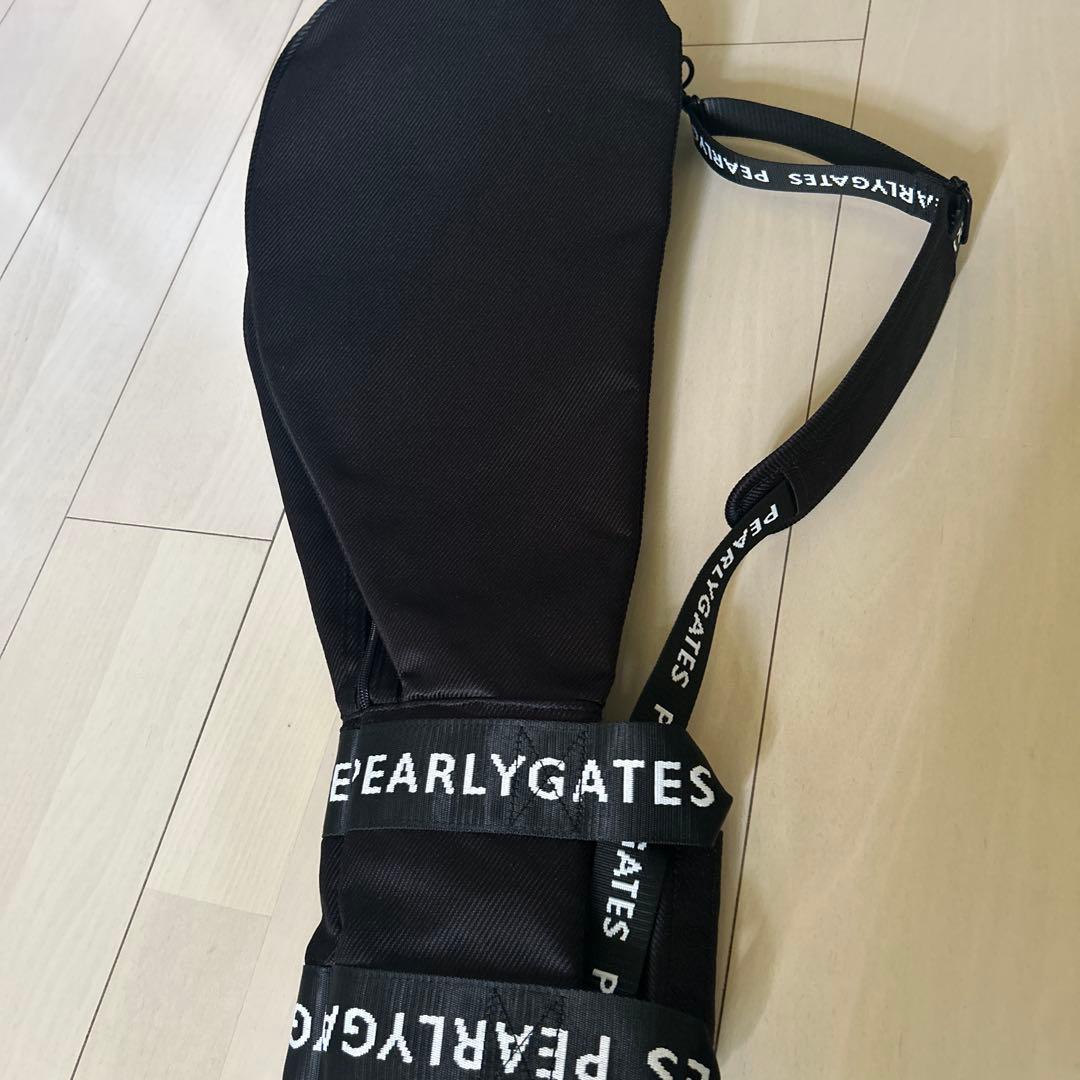 ［美品］PEARLY GATES ゴルフバッグ 黒ブラック　練習用