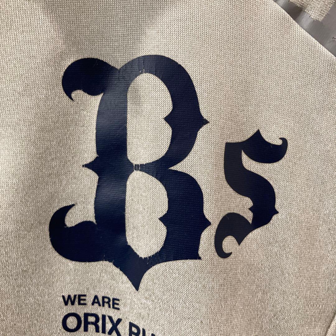 オリックスバファローズ　オーセンティク　フード付ウェアNPBマーク付 Mサイズ