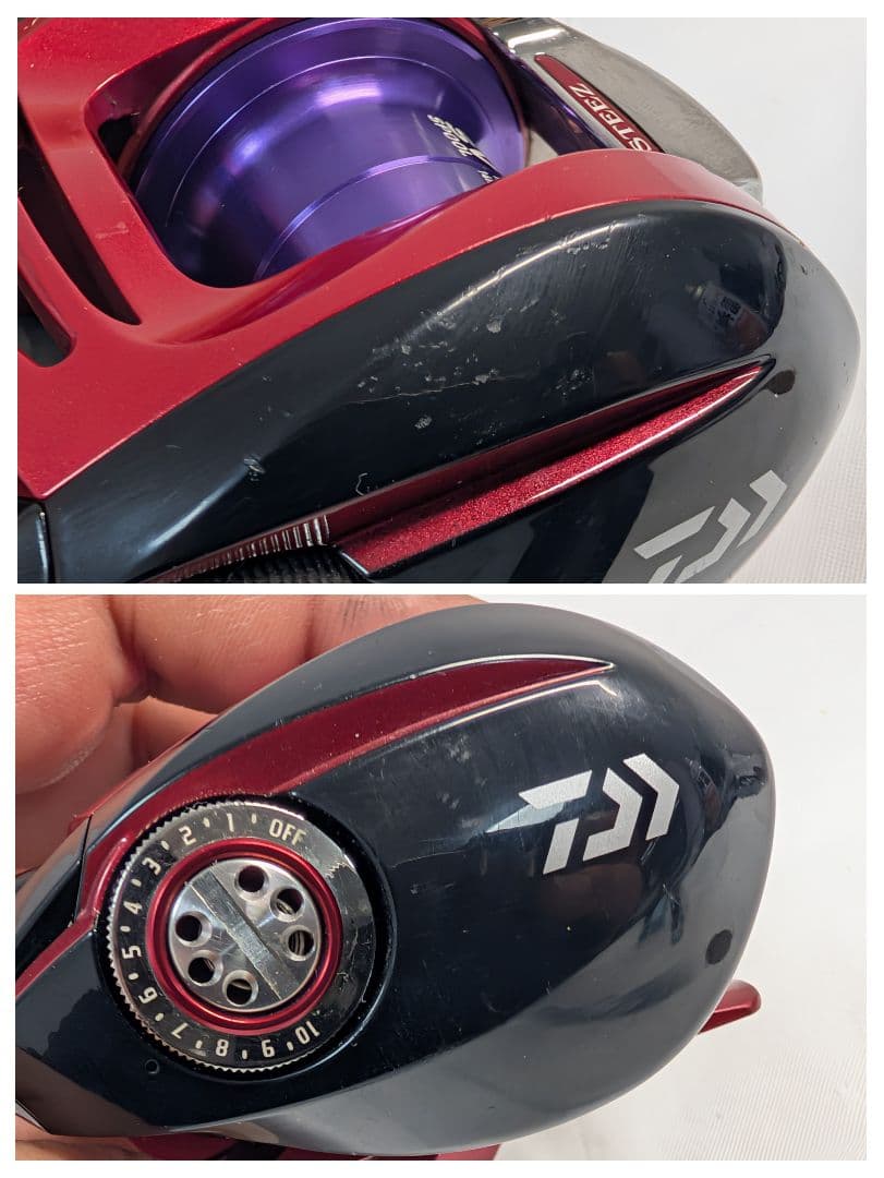 ハンドル無し　管95IP ダイワ スティーズリミテッド SV103H-TN 右巻