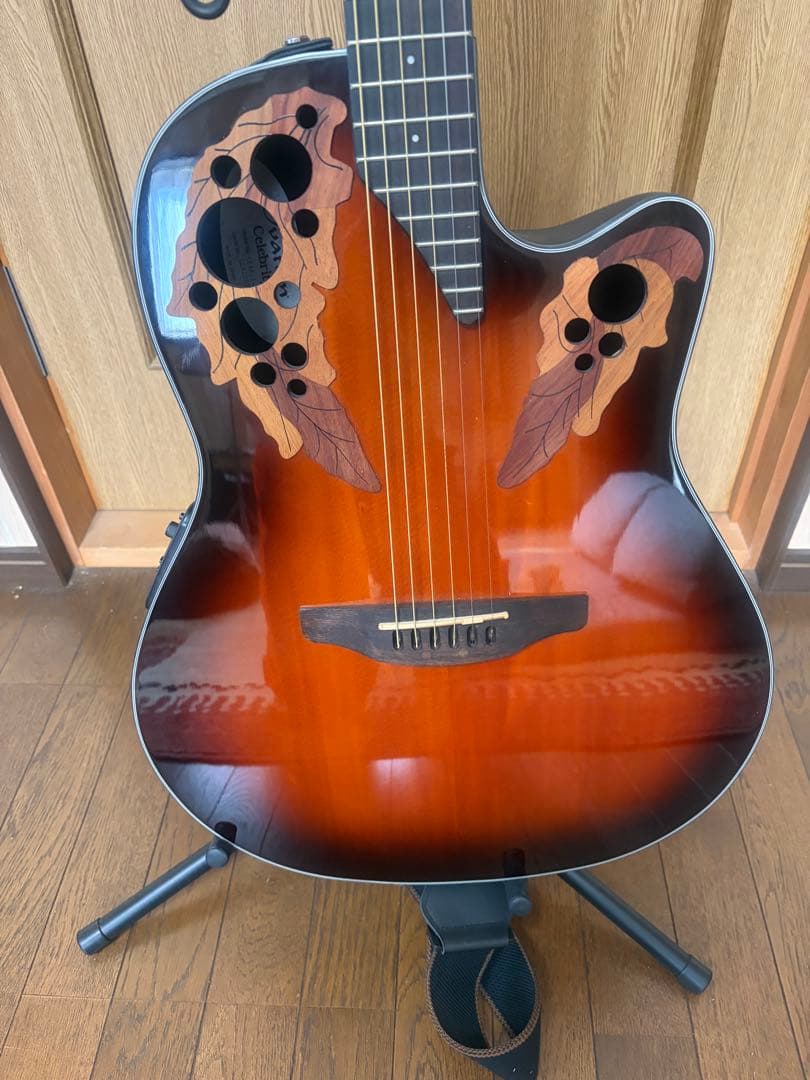 【美品】 オベーション　エレアコ　CE44-1-G SB