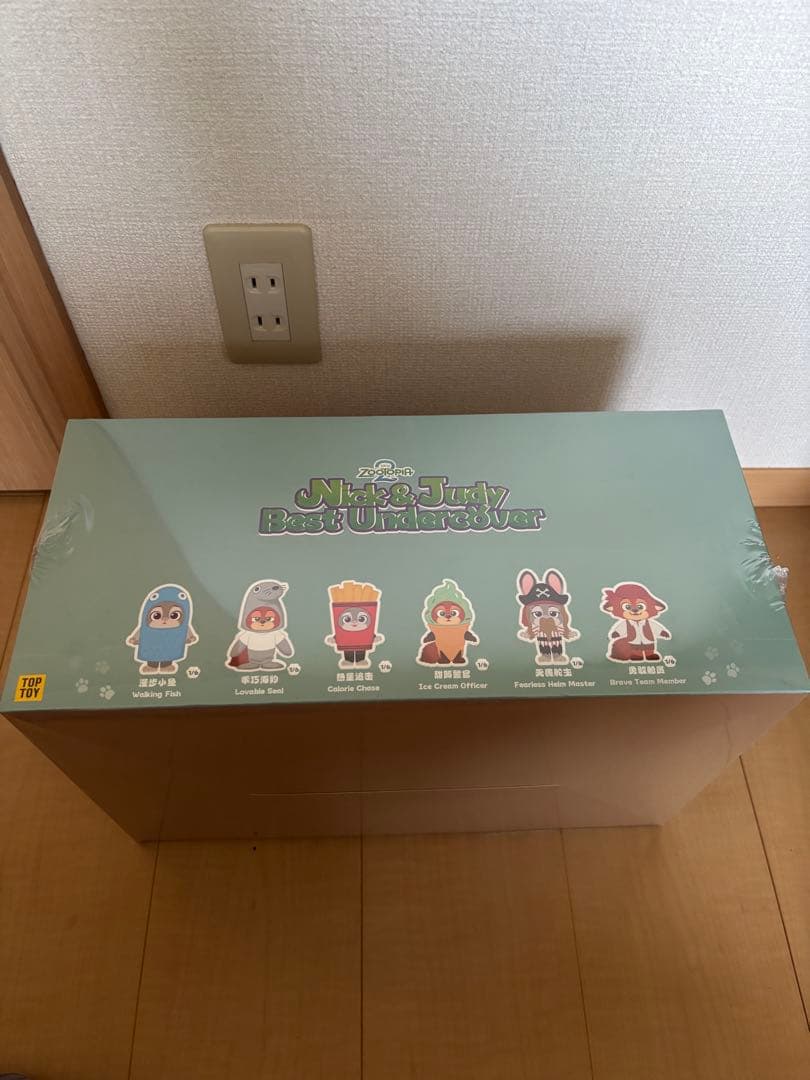 【正規品】新品未開封　TOPTOY ズートピア　ニック　ジュディ　6箱入り