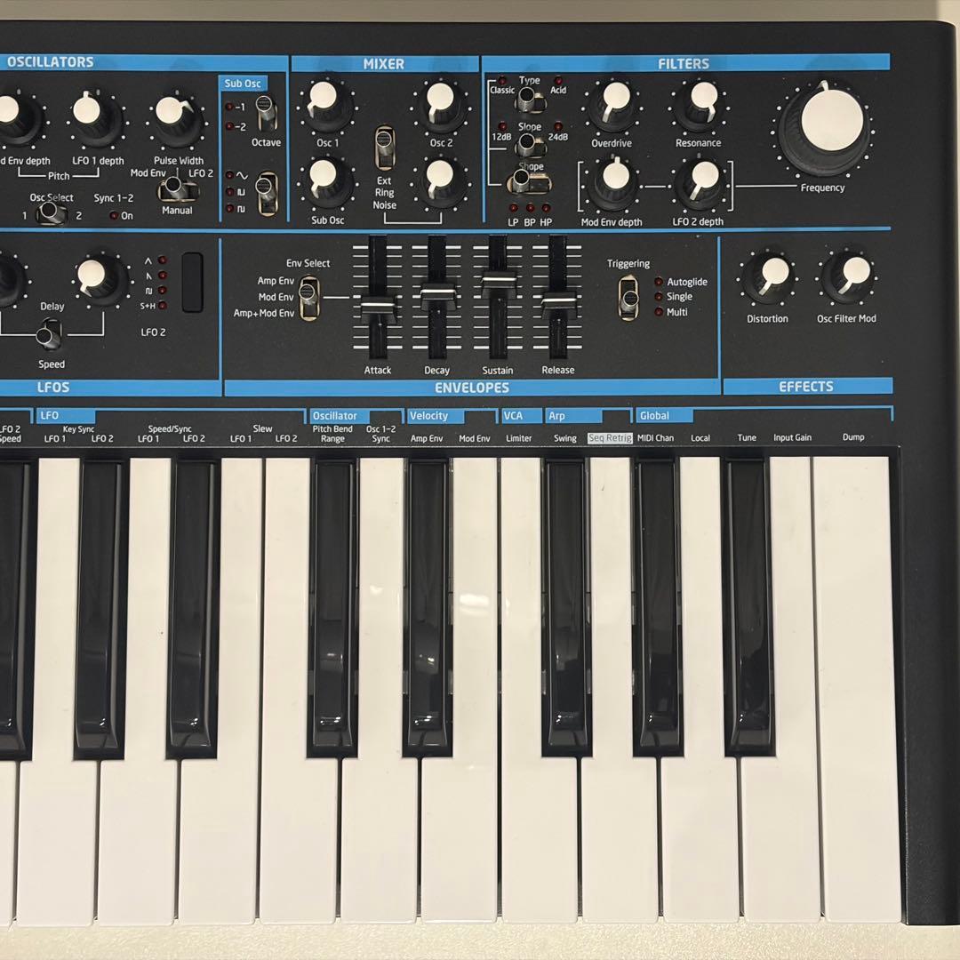 Novation BassStation Ⅱ アナログシンセサイザー