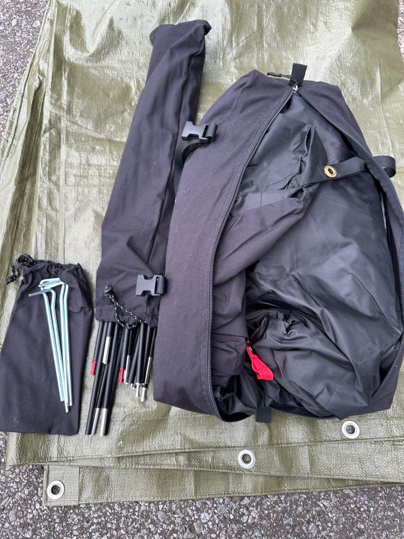 GO Glamping SKY TENT TC キャンプテント美品！