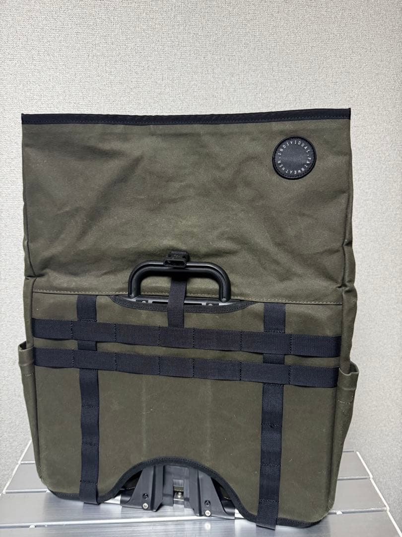 フェアウェザー　ブロンプトン　フロントバッグ　カーキ色