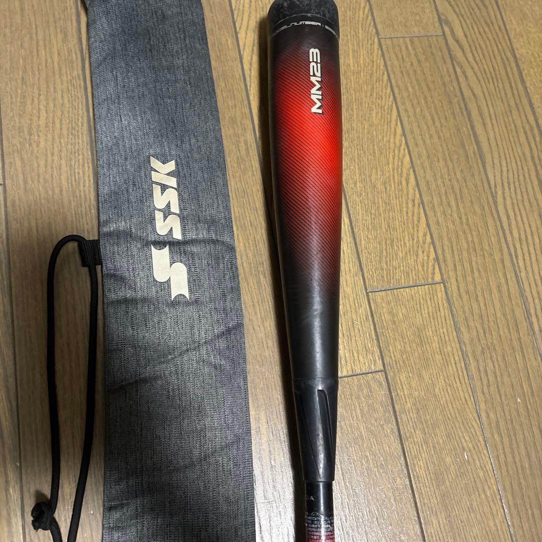 MM23 少年用　80センチ　690g 割れヒビ無　使用歴3.4ヶ月　ケース新品
