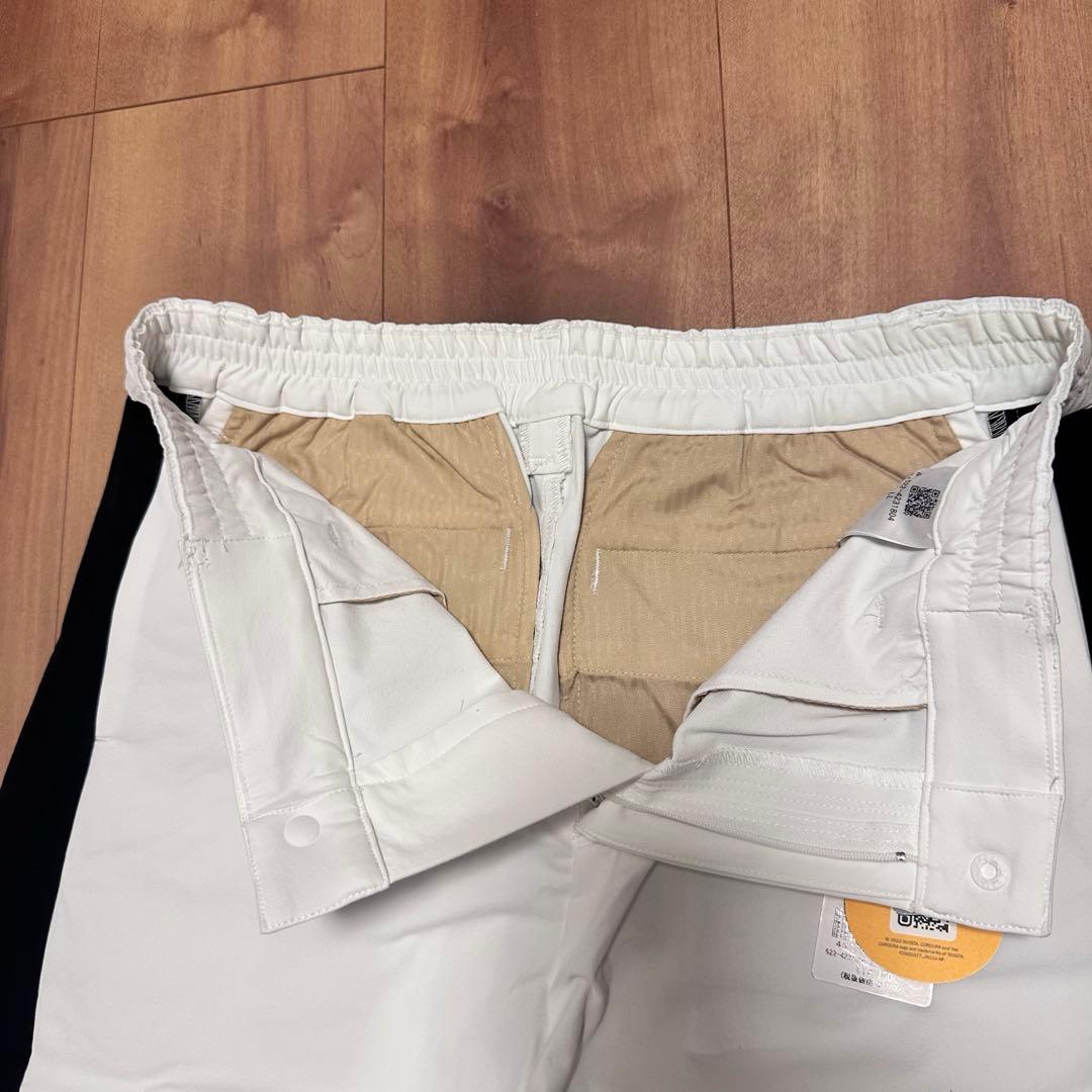 PING ロングパンツ　春夏　サイズM ホワイト　透け感なし　ゴルフウェア