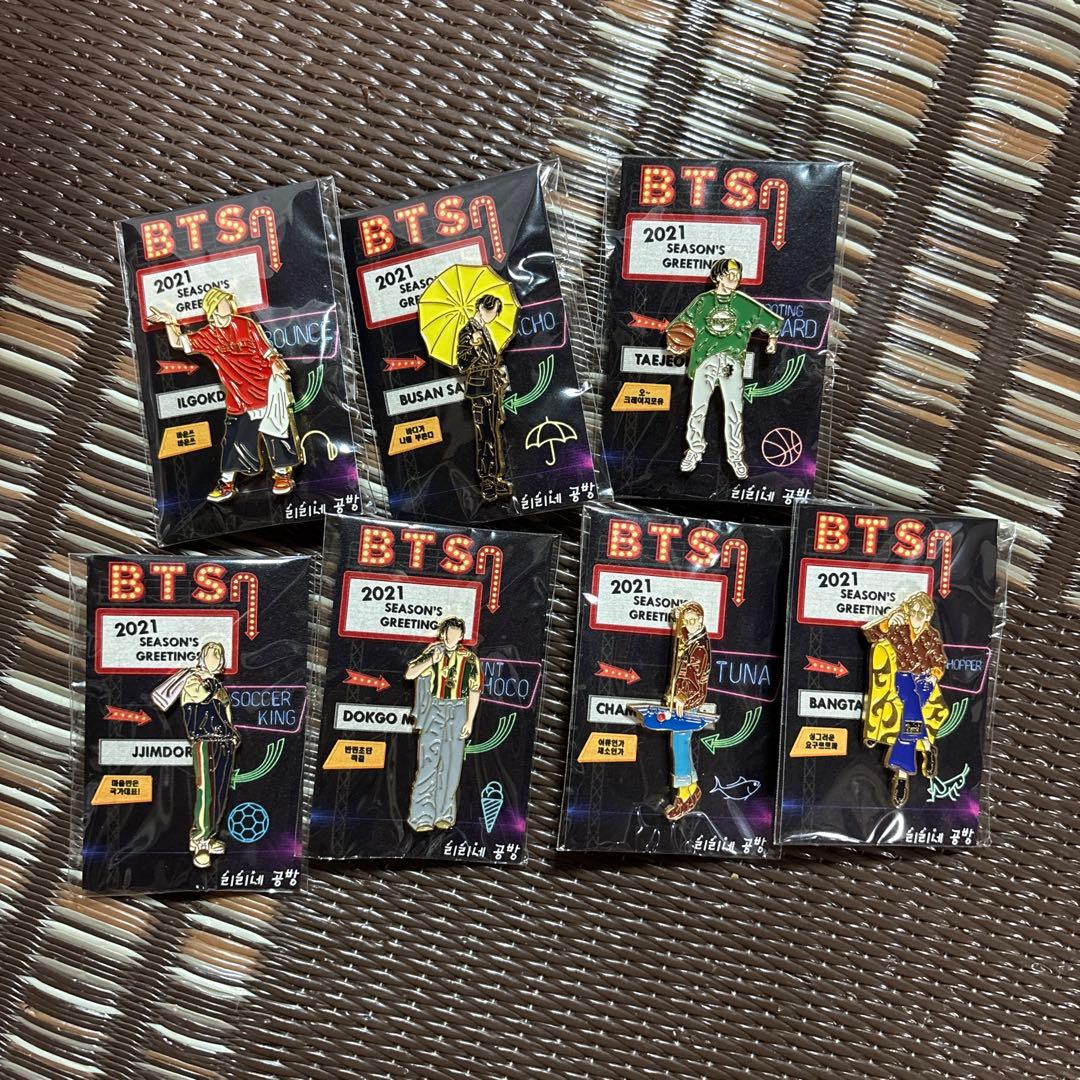 BTS ピンバッジ　ピンズ　未使用