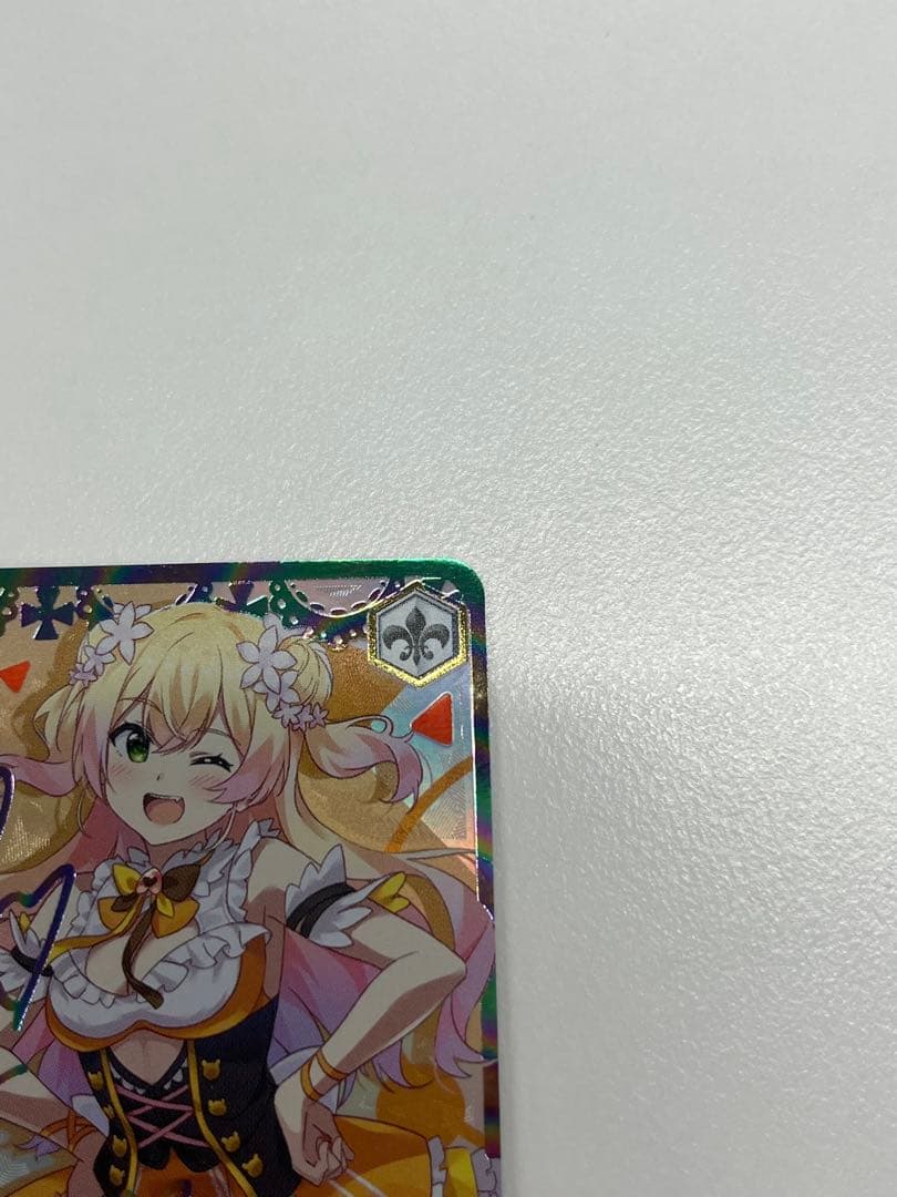 未来へ一緒に 桃鈴ねね SSP サイン ヴァイスシュヴァルツホロライブ