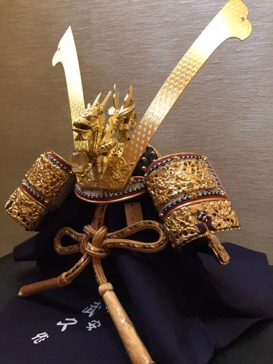五月人形　兜　かぶと　平安武久