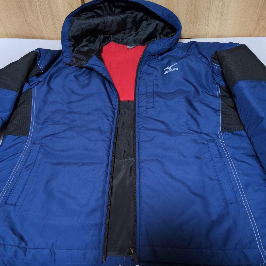 ★3/19値下げ30０円Mizuno 新品フード付きウィンドブレーカー 上下２点