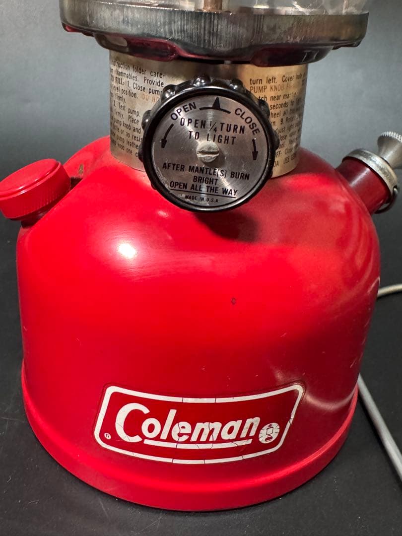 Coleman コールマン 200A195 ランタン　1978年 6月