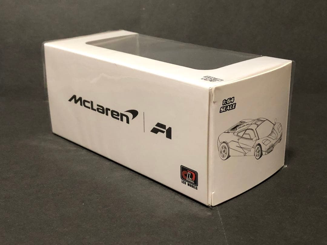 LCD models 1/64 マクラーレン F1 シルバー