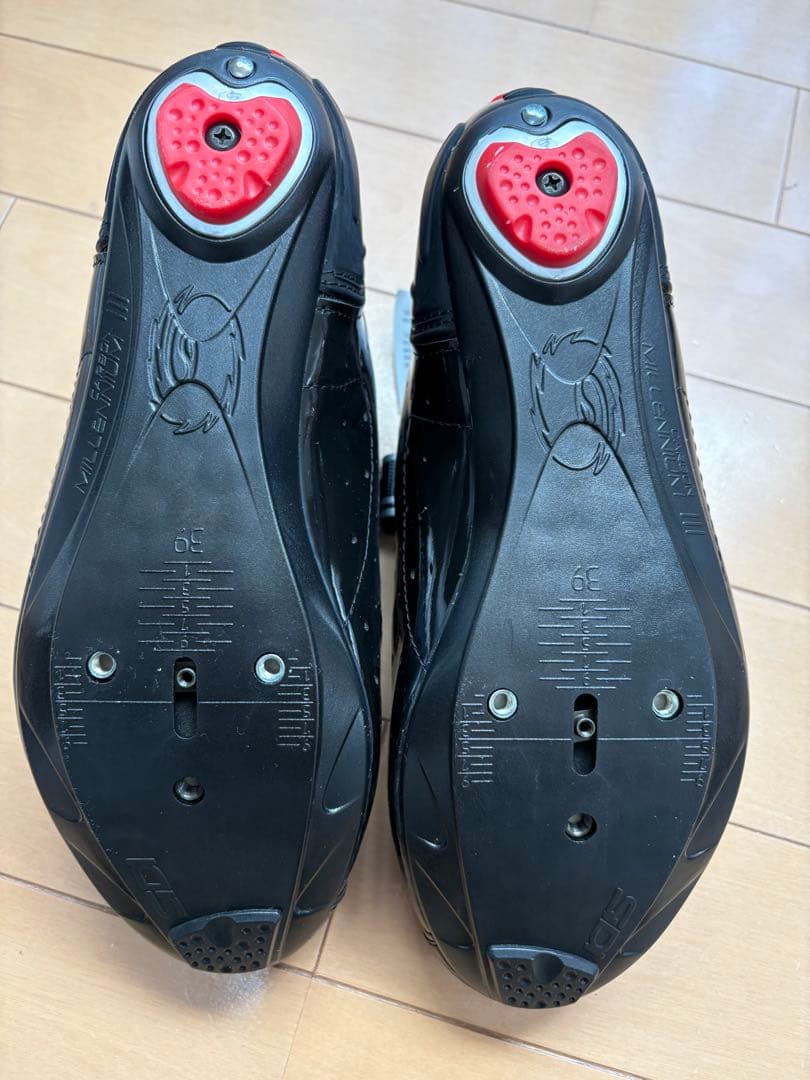 SIDI シディ　ロードバイクシューズ ブラック　24.5cm 39