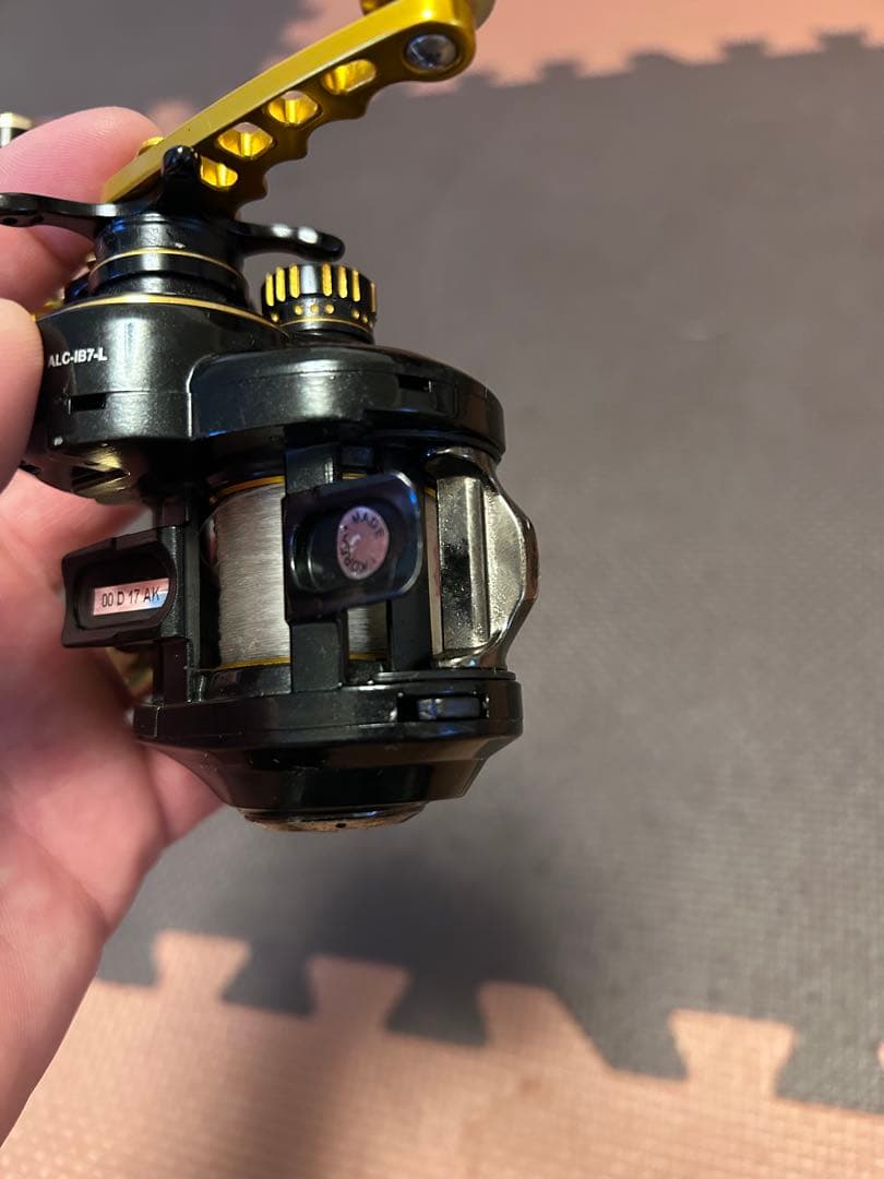 レボ ALC IB 7 AbuGarcia 社外 100mmハンドル