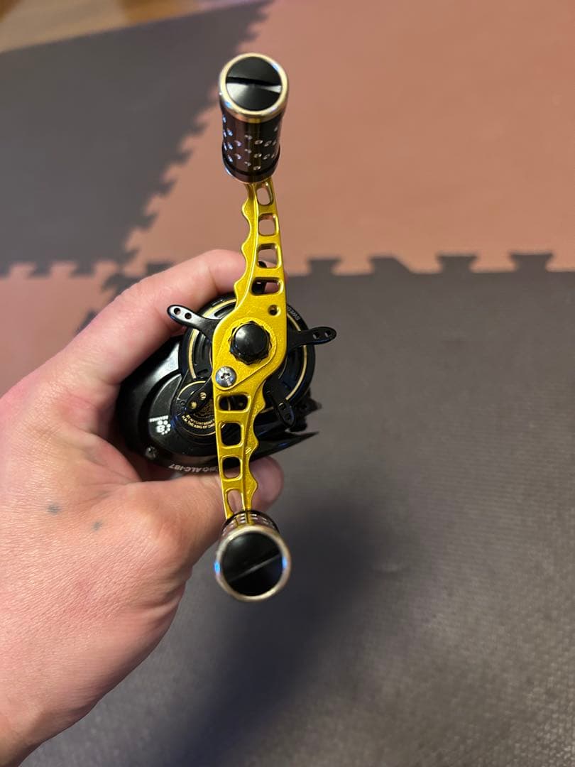レボ ALC IB 7 AbuGarcia 社外 100mmハンドル