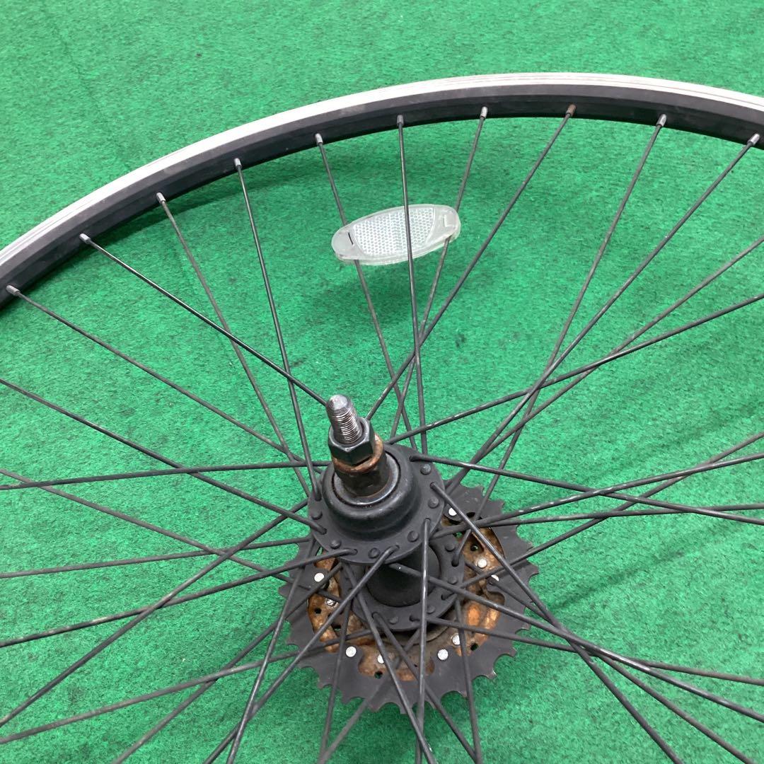 アルミリム　後輪 700c リア 35cタイヤがついてました