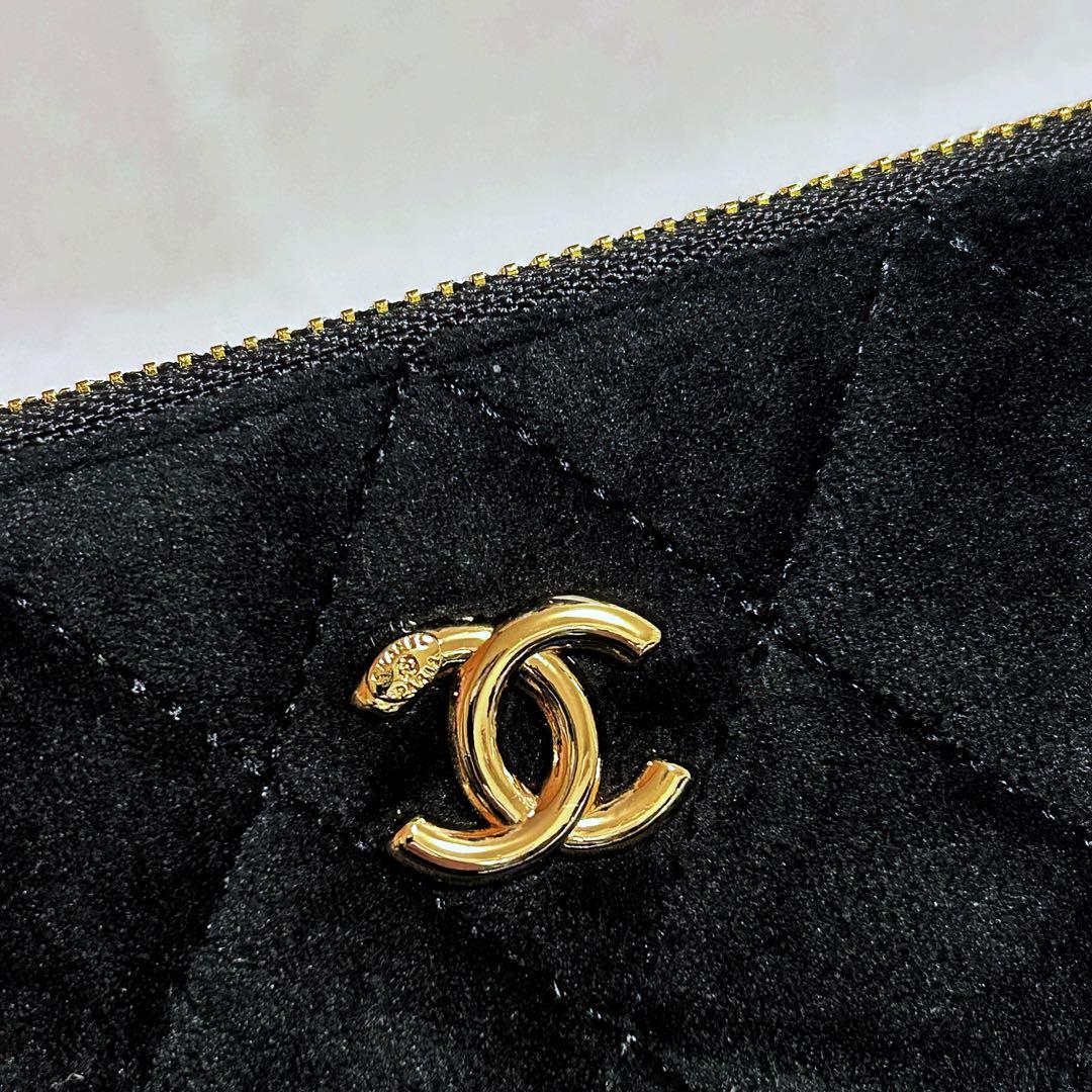 CHANEL キルティング クラッチバッグ ポーチ 財布