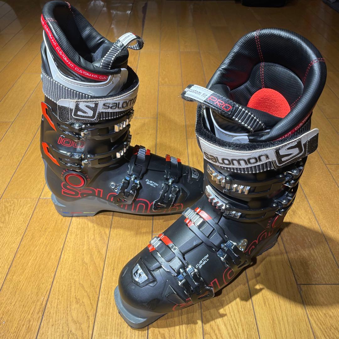 【値下げ】salomonサロモンX-MAX100 26.0-26.5cm 初中級