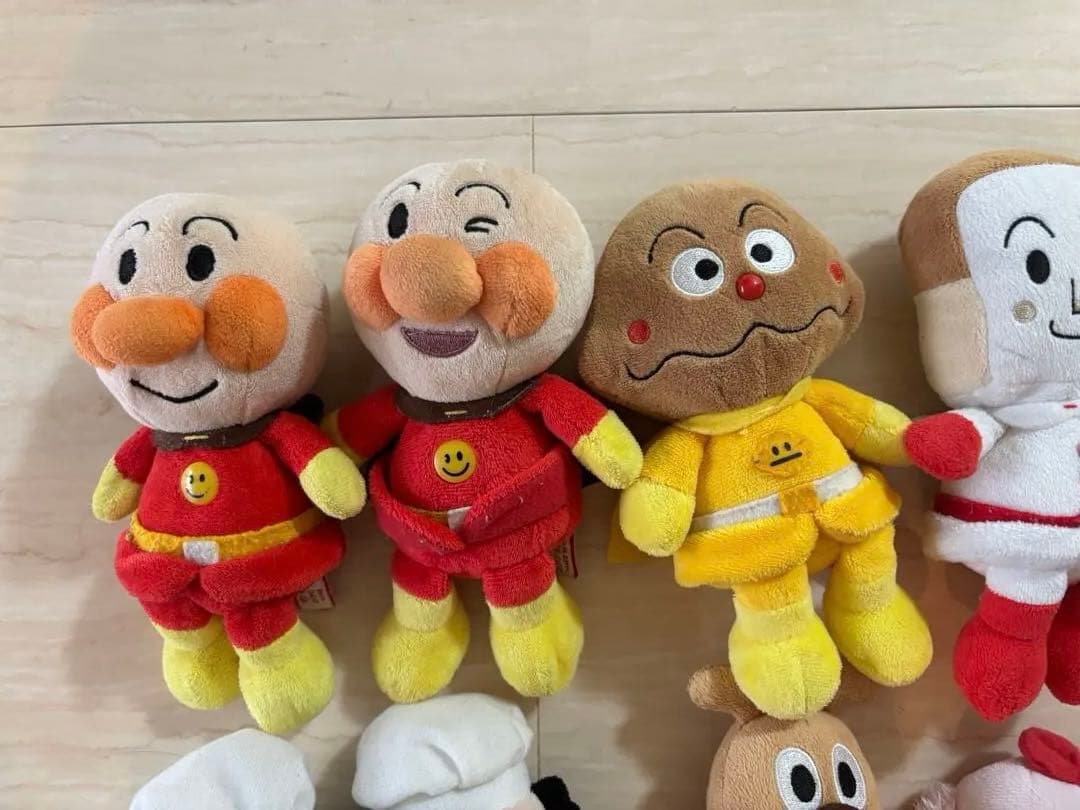 アンパンマン プリちぃビーンズ　ぬいぐるみ 37体フルセット