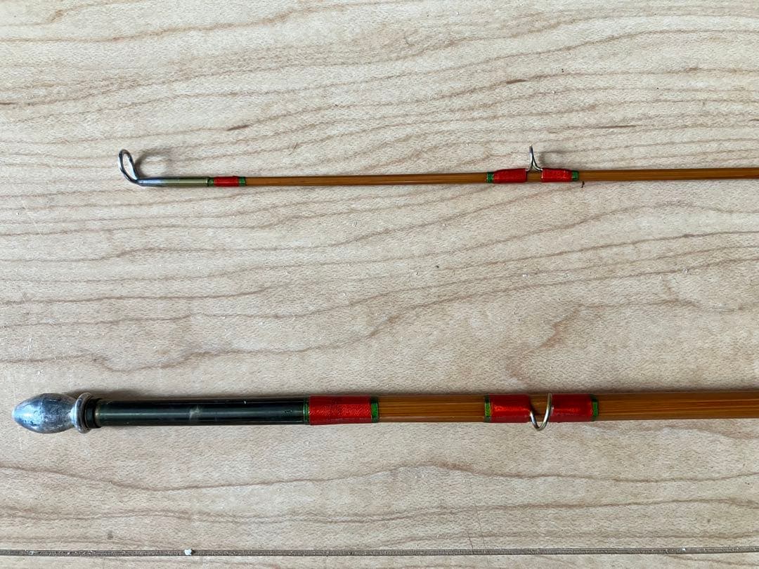 【値下げ】ハーディー　バンブーロッド　パラコナ　6ft8in ♯5
