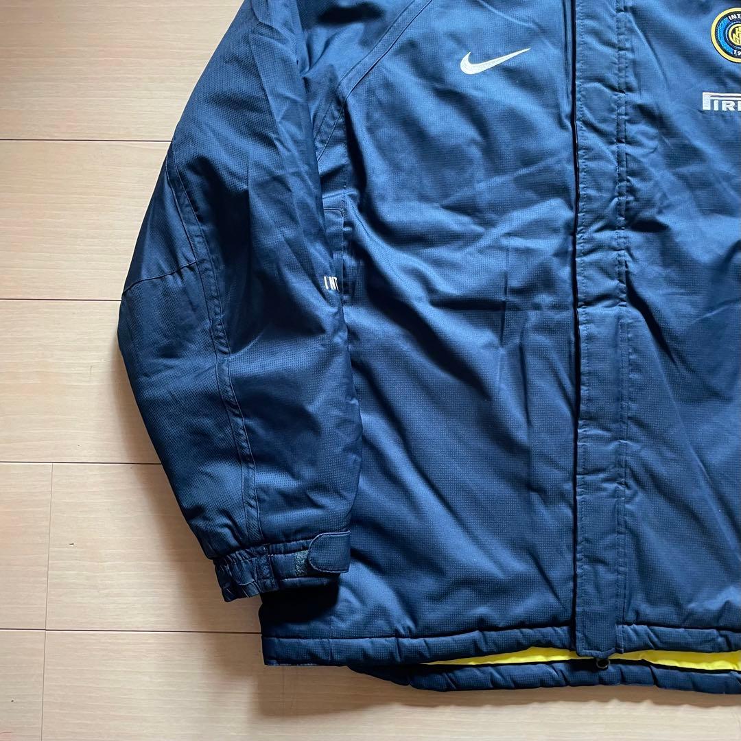 90s 00s NIKE インテルミラノ 中綿ジャケット 旧エンブレム