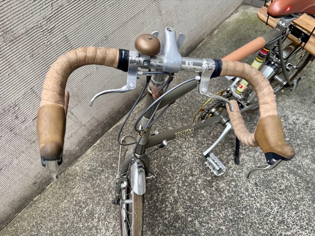 BRUNO520 ミニベロ 自転車 グレー