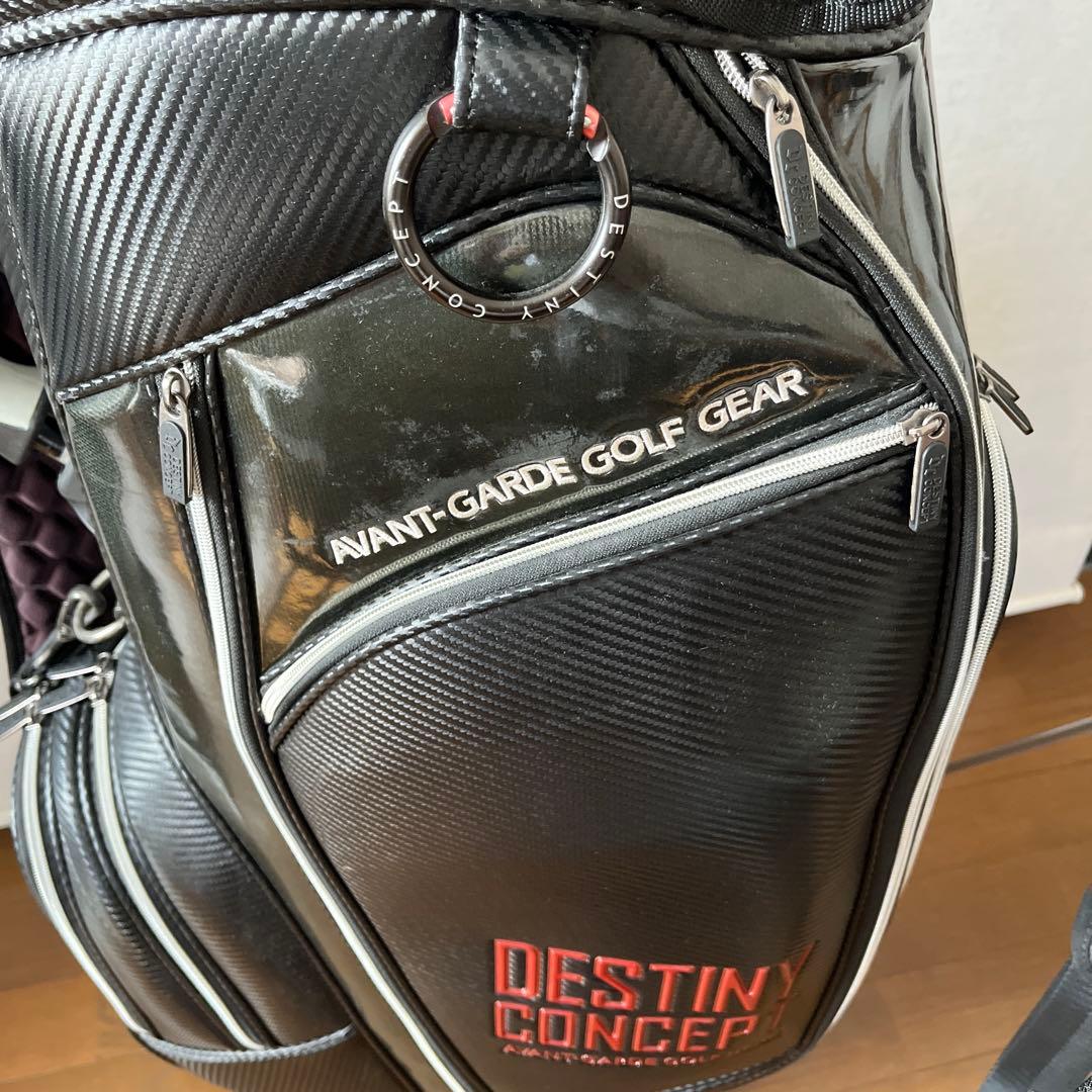DESTINY CONCEPT キャディーバッグクラブケース内蔵　良品