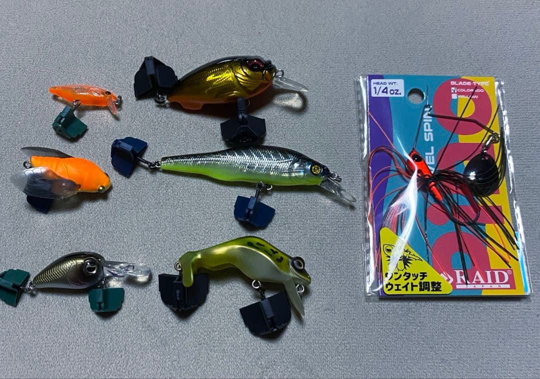［美品、廃番］メガバス、レイドジャパン　ルアー7個セット