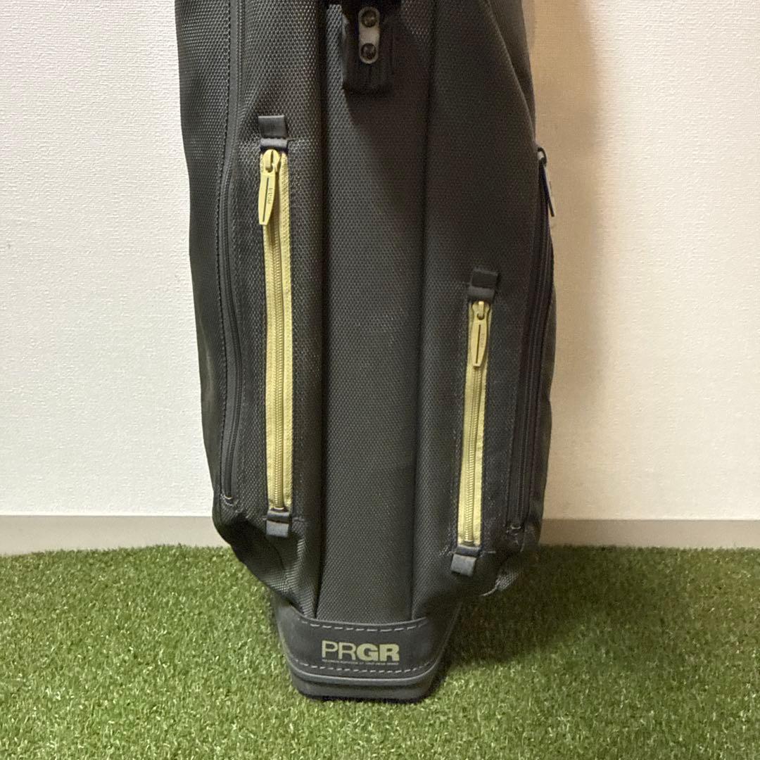 希少 PRGR プロギア キャディバッグ カーキ 軽量 2.4kg