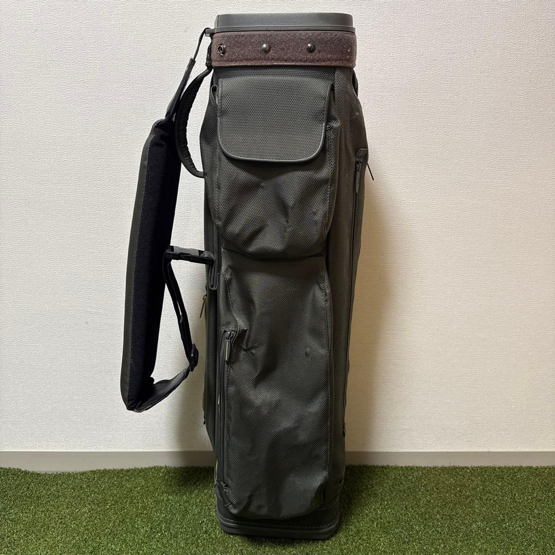 希少 PRGR プロギア キャディバッグ カーキ 軽量 2.4kg