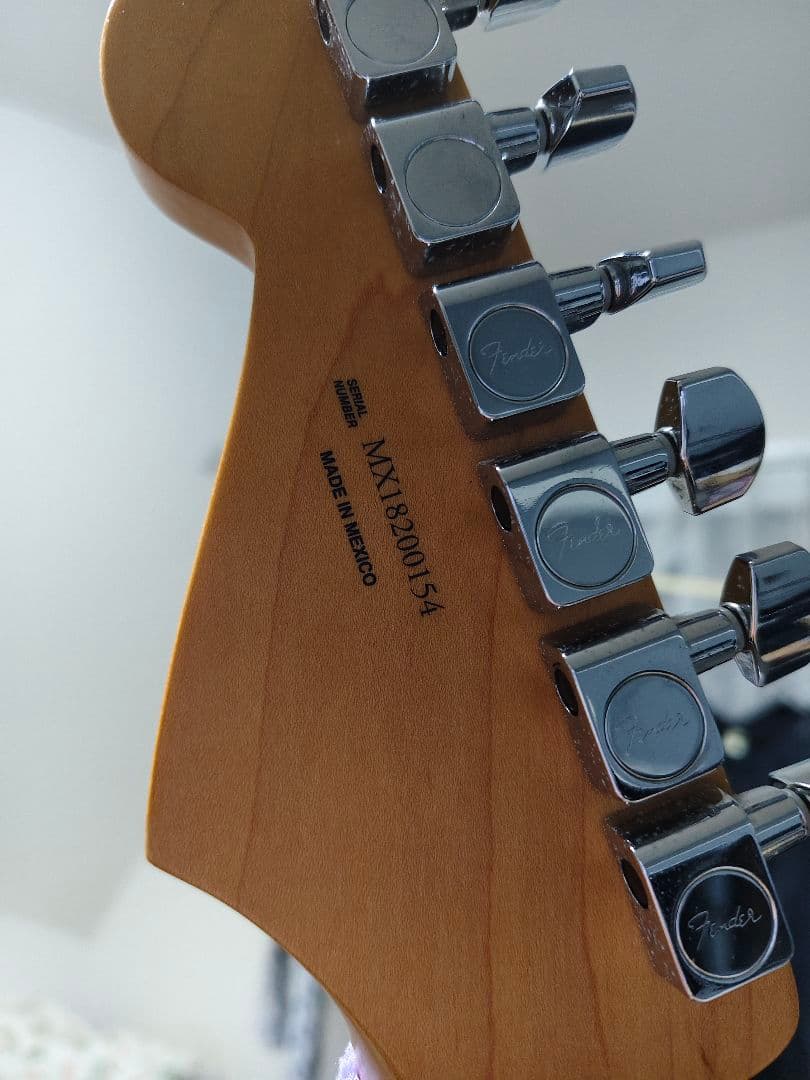 MEXICO Fender PLAYER STRAT HSS MN PWT　受取
