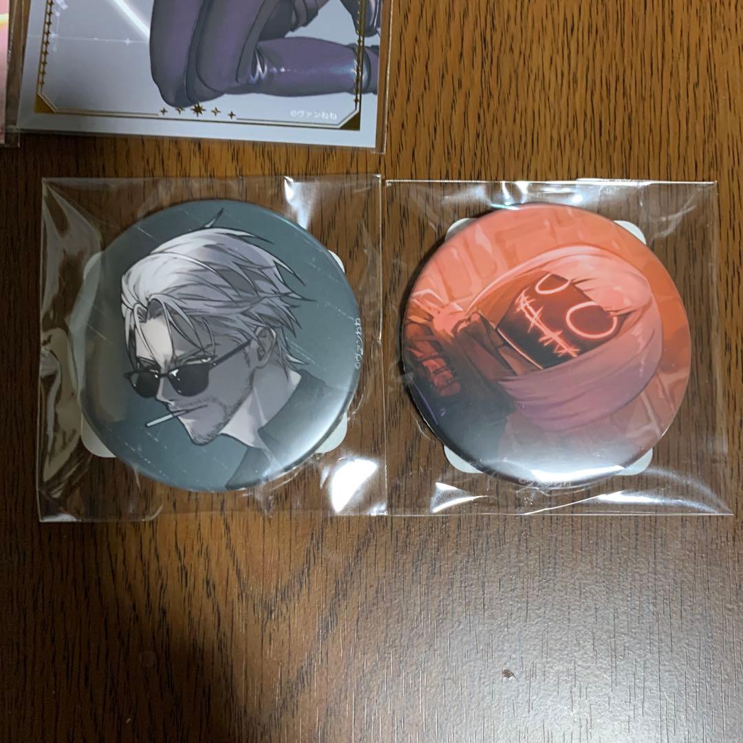 ヴァンねねくじ　カード＆缶バッジ